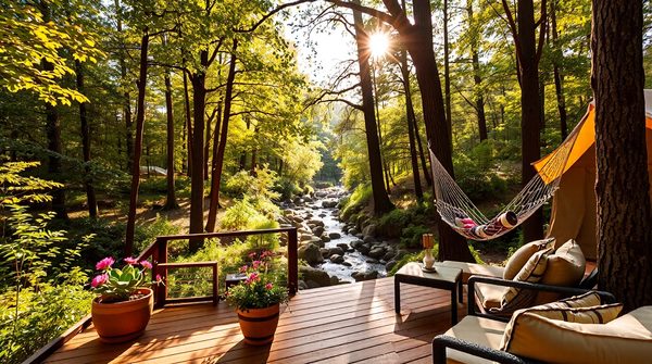 Glamping : votre évasion chic au cœur de la nature